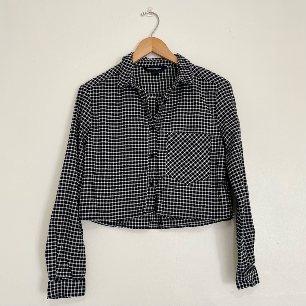 American Apparel - Cropped Flannel